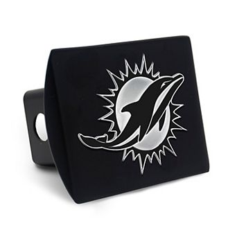 WinCraft Miami Dolphins Premium Metal Chrome Logo Hitch Cover