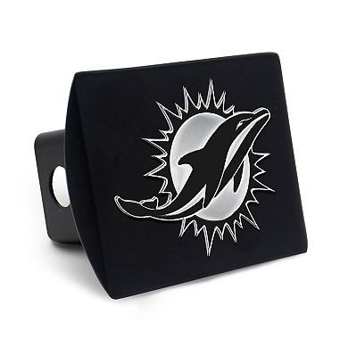WinCraft Miami Dolphins Premium Metal Chrome Logo Hitch Cover