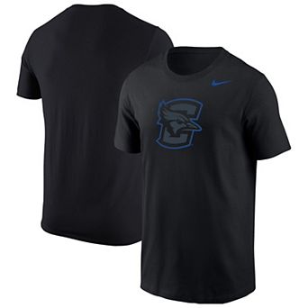 Men's Nike Black Creighton Bluejays Logo Color Pop T-Shirt