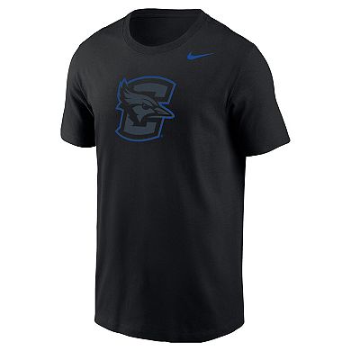 Men's Nike Black Creighton Bluejays Logo Color Pop T-Shirt