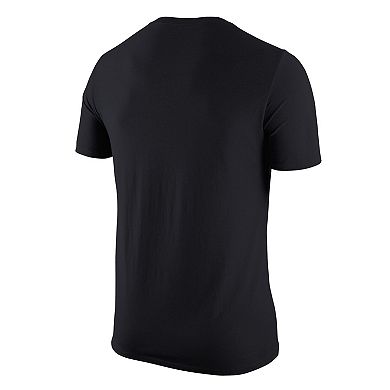 Men's Nike Black Creighton Bluejays Logo Color Pop T-Shirt