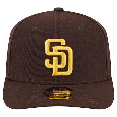 Men's New Era Brown San Diego Padres Performance 9SEVENTY Adjustable Hat