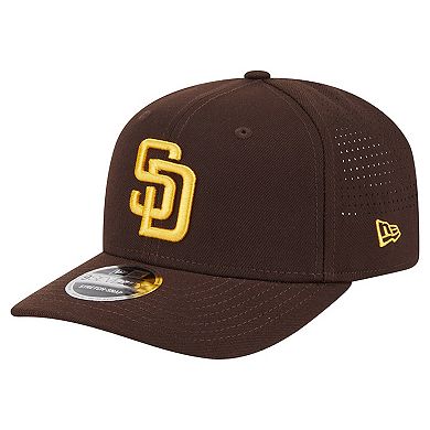 Men's New Era Brown San Diego Padres Performance 9SEVENTY Adjustable Hat