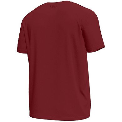 Men's Under Armour Garnet South Carolina Gamecocks Sporty Cocky Tech Stretch T-Shirt