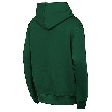 Youth Outerstuff Green Minnesota Wild Back to Basics Hoodie