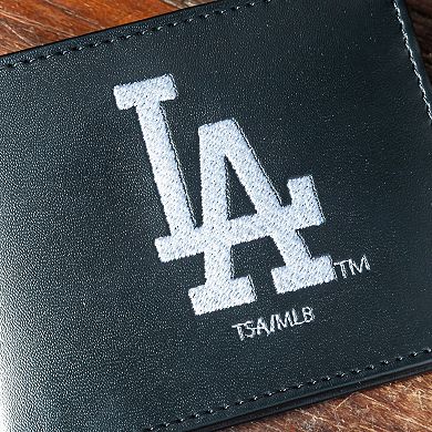 Los Angeles Dodgers Synthetic Leather Embroidered Bifold Wallet