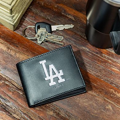 Los Angeles Dodgers Synthetic Leather Embroidered Bifold Wallet