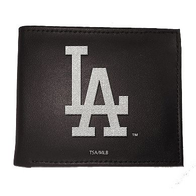 Los Angeles Dodgers Synthetic Leather Embroidered Bifold Wallet