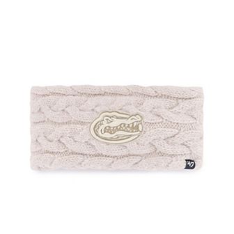 Women's '47 Natural Florida Gators Core & Inline Latte Knit Headband