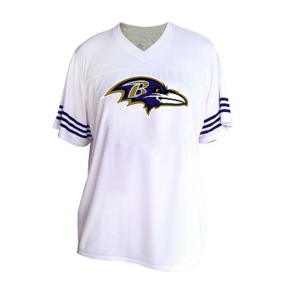 Women's Fanatics Lamar Jackson White Baltimore Ravens Plus Size
