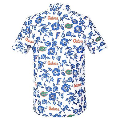 Men's Reyn Spooner White Florida Gators Pua Performance Polo