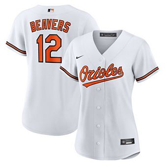 Women's Nike Dylan Beavers White Baltimore Orioles Home Replica Jersey