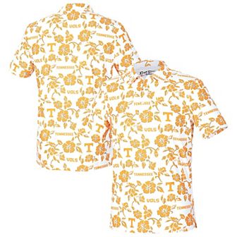 Men's Reyn Spooner White Tennessee Volunteers Pua Performance Polo