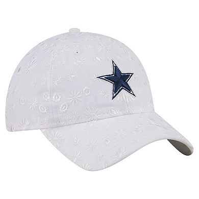 Women's New Era White Dallas Cowboys Floral 9TWENTY Adjustable Hat