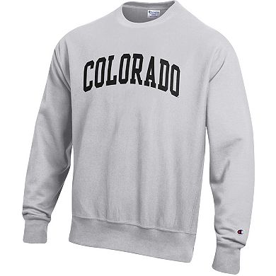 Men's Champion Gray Colorado Buffaloes Reverse Weave Fleece Sweatshirt