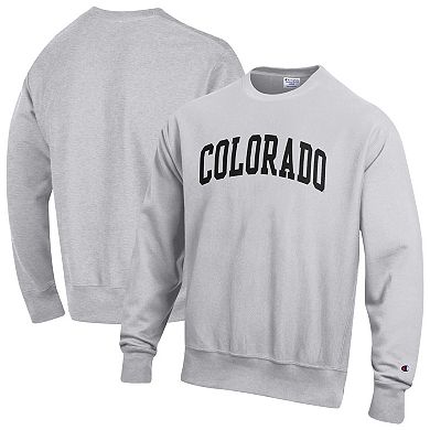 Men's Champion Gray Colorado Buffaloes Reverse Weave Fleece Sweatshirt