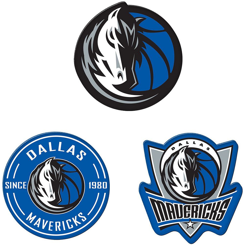 WinCraft Dallas Mavericks 3-Pack Premium Fridge Magnet Set