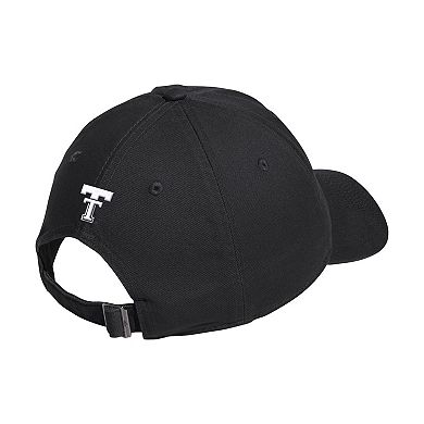 Unisex adidas Black Texas Tech Red Raiders Seasonal Baseball Slouch Adjustable Hat