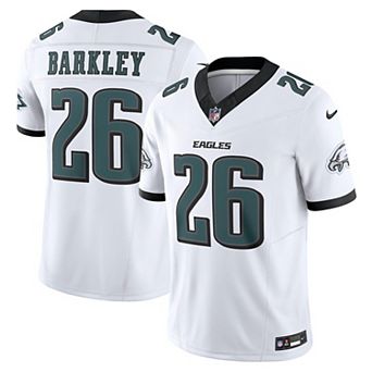 Men's Nike Saquon Barkley White Philadelphia Eagles Vapor F.U.S.E. Limited Jersey