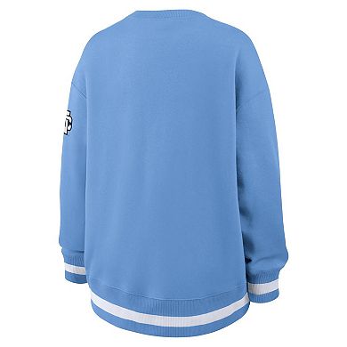 Women's Nike Carolina Blue North Carolina Tar Heels Oversized Legacy Phoenix Sweatshirt
