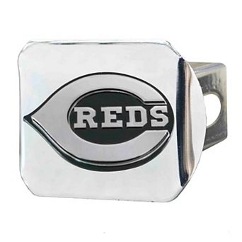 Logo Brands Cincinnati Reds Chrome on Chrome Hitch Cover