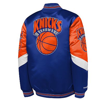 Youth Mitchell & Ness Royal New York Knicks Throw It Back