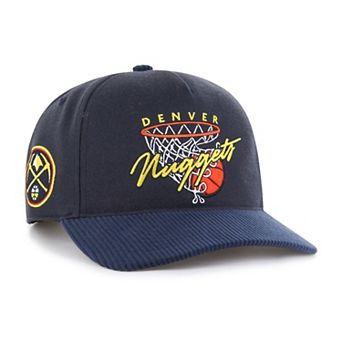 Men's '47 Navy Denver Nuggets Nothing But Net Hitch Adjustable Hat