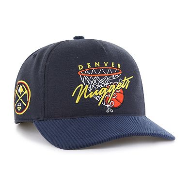 Men's '47 Navy Denver Nuggets Nothing But Net Hitch Adjustable Hat