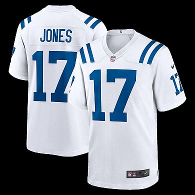Men's Nike Daniel Jones White Indianapolis Colts Game Jersey