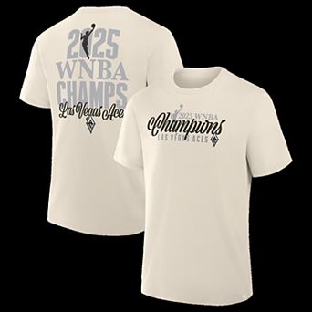 Unisex Fanatics Beige Las Vegas Aces 2025 WNBA Finals Champions Elegance T-Shirt