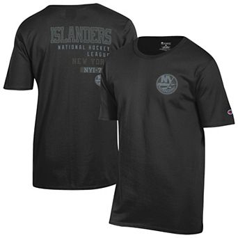 Men's Champion Black New York Islanders Tonal T-Shirt