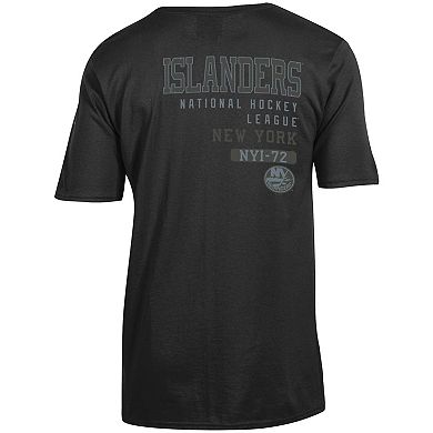 Men's Champion Black New York Islanders Tonal T-Shirt