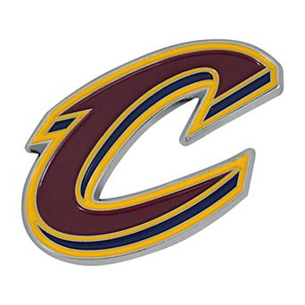 Logo Brands Cleveland Cavaliers Embossed Color Auto Emblem