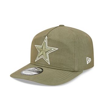 Men's New Era Olive Dallas Cowboys Nylon 19TWENTY Adjustable Hat