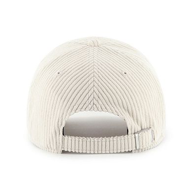 Unisex '47 Cream Washington State Cougars Luminance Mellow Clean Up Adjustable Hat