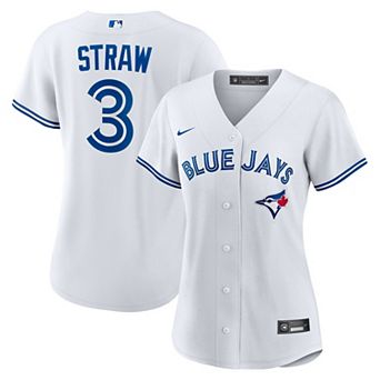 Women's Nike Myles Straw White Toronto Blue Jays Home Replica Jersey