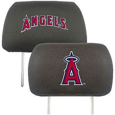 Logo Brands Los Angeles Angels Car Head Rest Cover