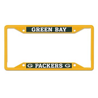 WinCraft Green Bay Packers Metal License Plate Frame