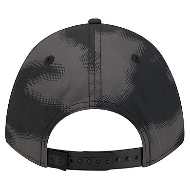 Men's New Era Gray San Francisco 49ers Halftone Camo 9FORTY Hat
