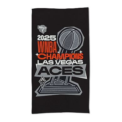 WinCraft Las Vegas Aces 2025 WNBA Finals Champions Locker Room 22" x 42" Double-Sided Celebration Towel
