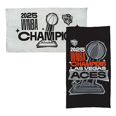 WinCraft Las Vegas Aces 2025 WNBA Finals Champions Locker Room 22" x 42" Double-Sided Celebration Towel