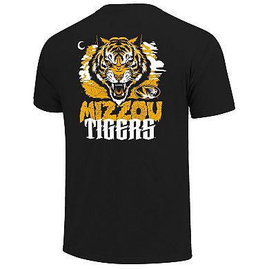 Men's Black Missouri Tigers Spooky Zou T-Shirt