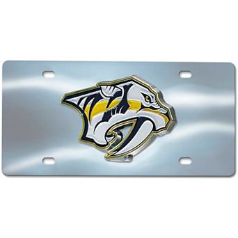 Logo Brands Nashville Predators Diecast License Plate