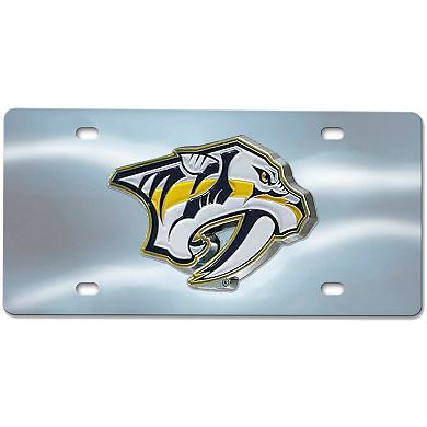Logo Brands Nashville Predators Diecast License Plate