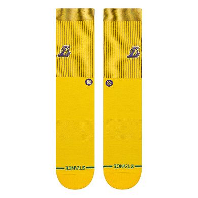 Unisex Stance Los Angeles Lakers Badged Crew Socks