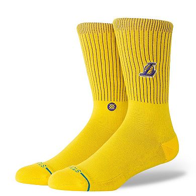 Unisex Stance Los Angeles Lakers Badged Crew Socks