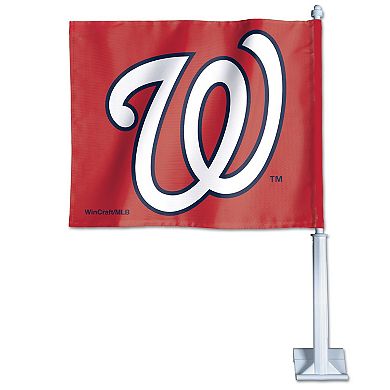 WinCraft Washington Nationals Double-Sided Car Flag