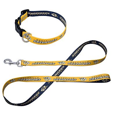 WinCraft Nashville Predators Pet Leash and Collar Set