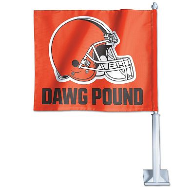 WinCraft Cleveland Browns Double-Sided Car Flag