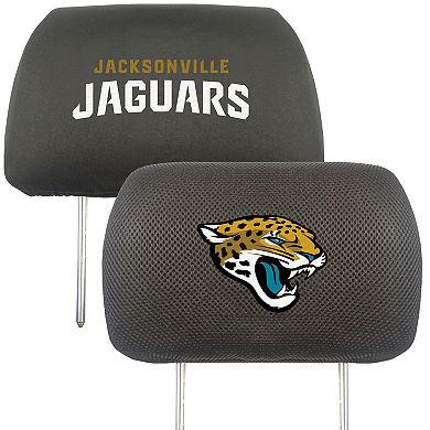 Logo Brands Jacksonville Jaguars Car Head Rest Cover
